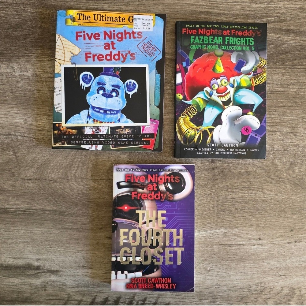 Five Nights at Freddys The Ultimate Guide Scott Cawthon Scholastic Book 2021